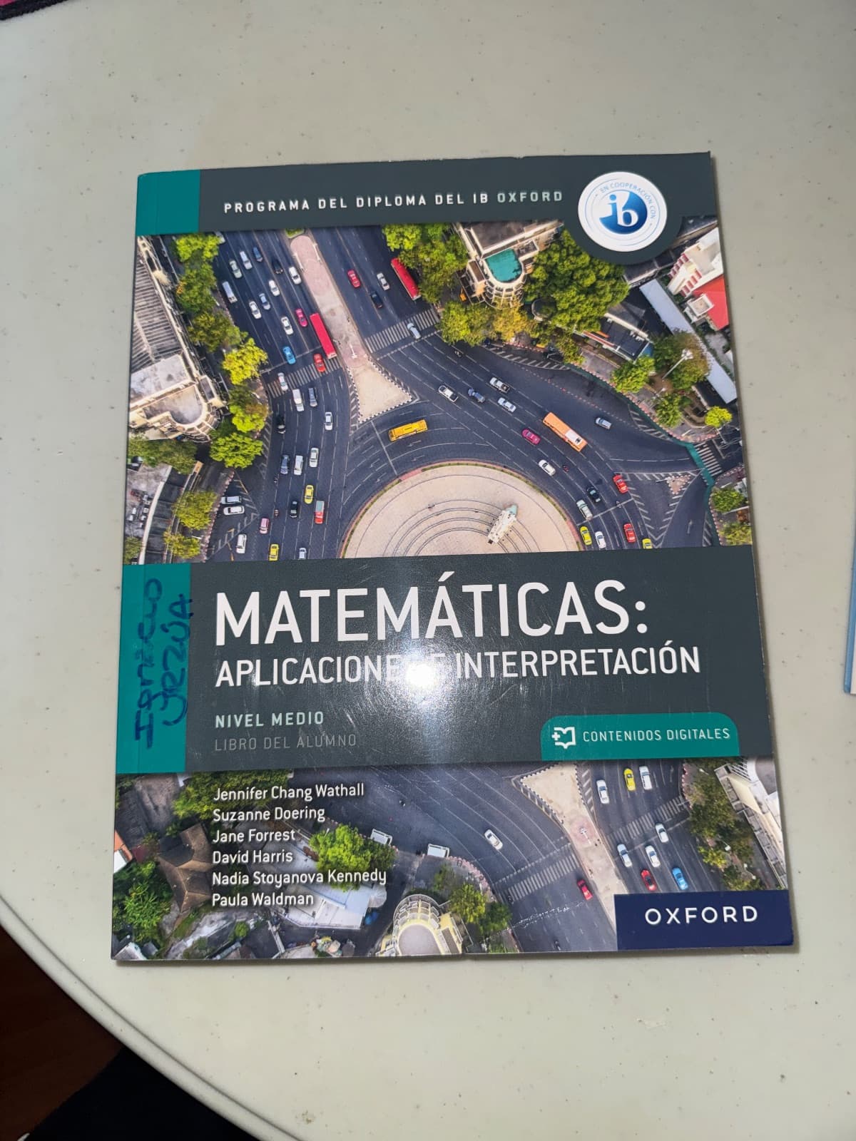 Matemáticas aplicaciones e interpretaciones — Jennifer Chang wathall , libro usado