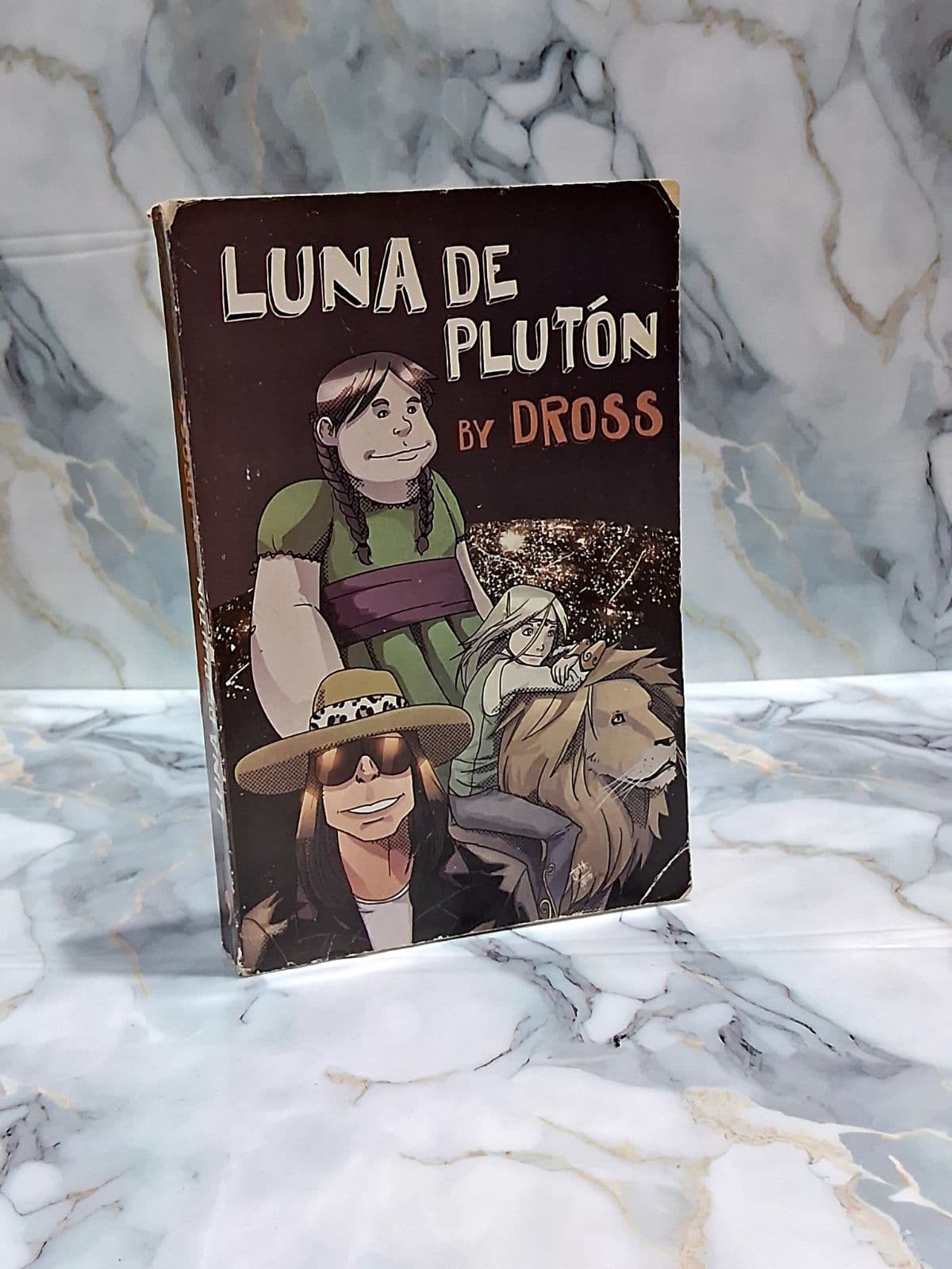 Luna de Plutón — Dross (Alexander Mosquera), libro usado
