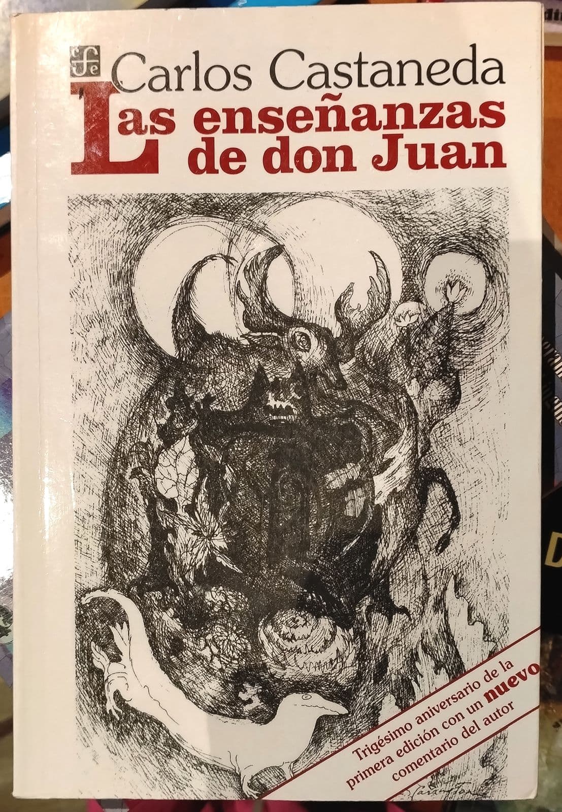 Las Enseñanzas de Don Juan — Carlos Castaneda, libro usado