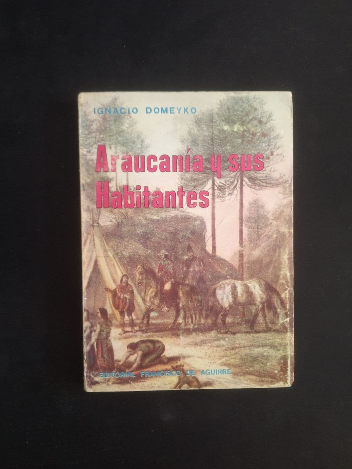 Araucania y sus habitantes — Ignacio Domeyko, libro usado