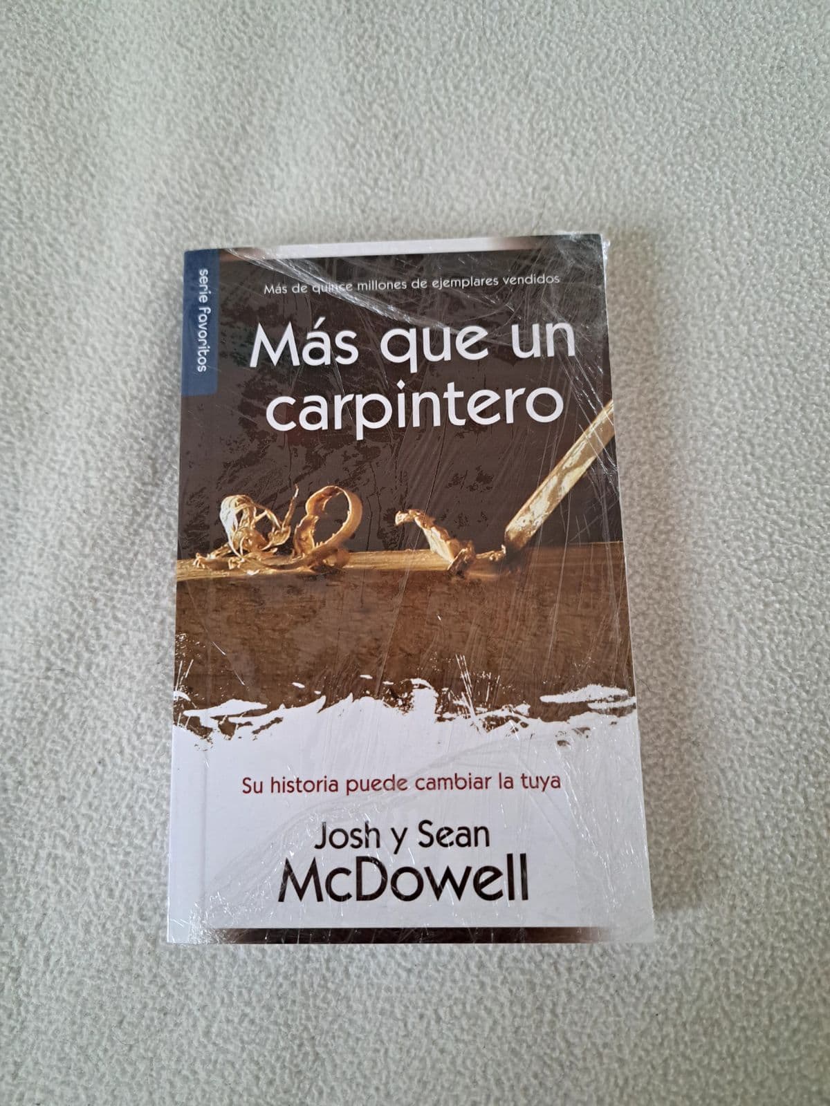 Más que un carpintero — Josh McDowell y Sean McDowell, libro usado