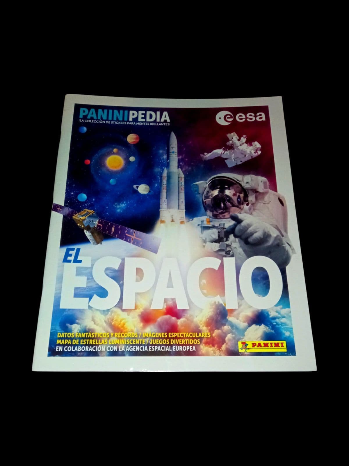 ALBUM EL ESPACIO — PANINI, libro usado