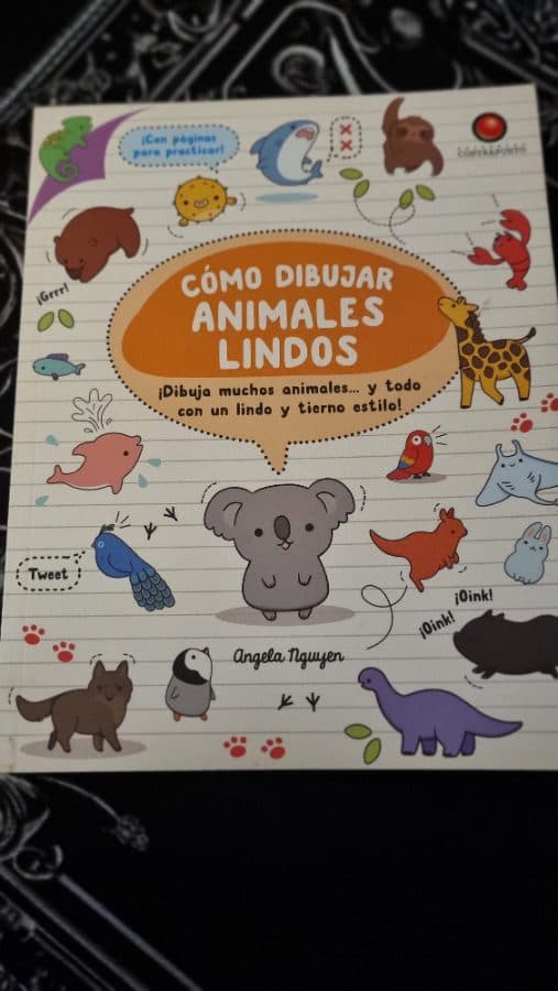 Cómo Dibujar Animales Lindos — Angela Nguyen, libro usado