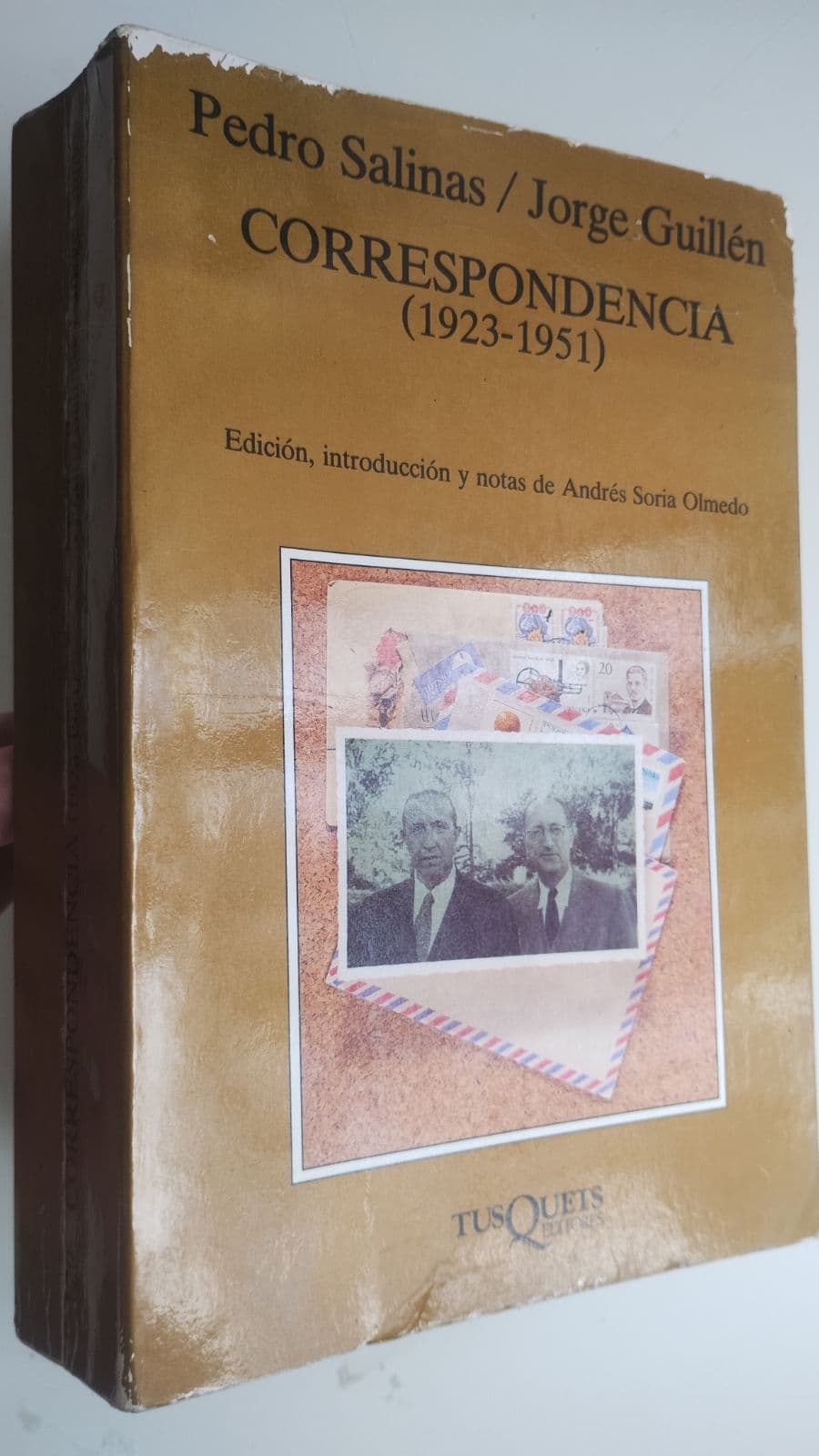 Pedro Salinas / Jorge Guillén "Correspondencia" (1923-1951) 1a ed. 1992