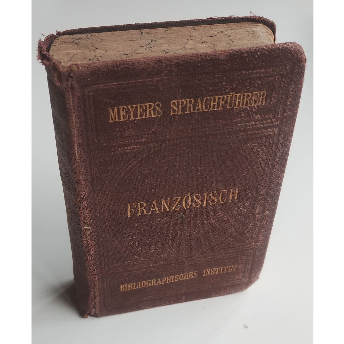 Libro antiguo. Guía conversación Alemán Francés