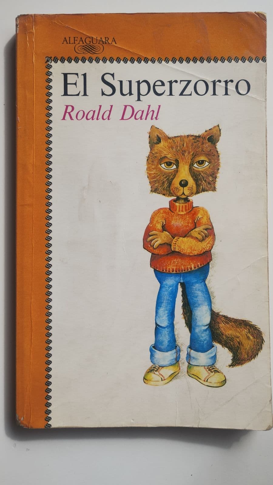 Libro, El Super Zorro de Ronald Dahl/ edición de colección ,Alfaguara 1987. — Roald Dahl, libro usado