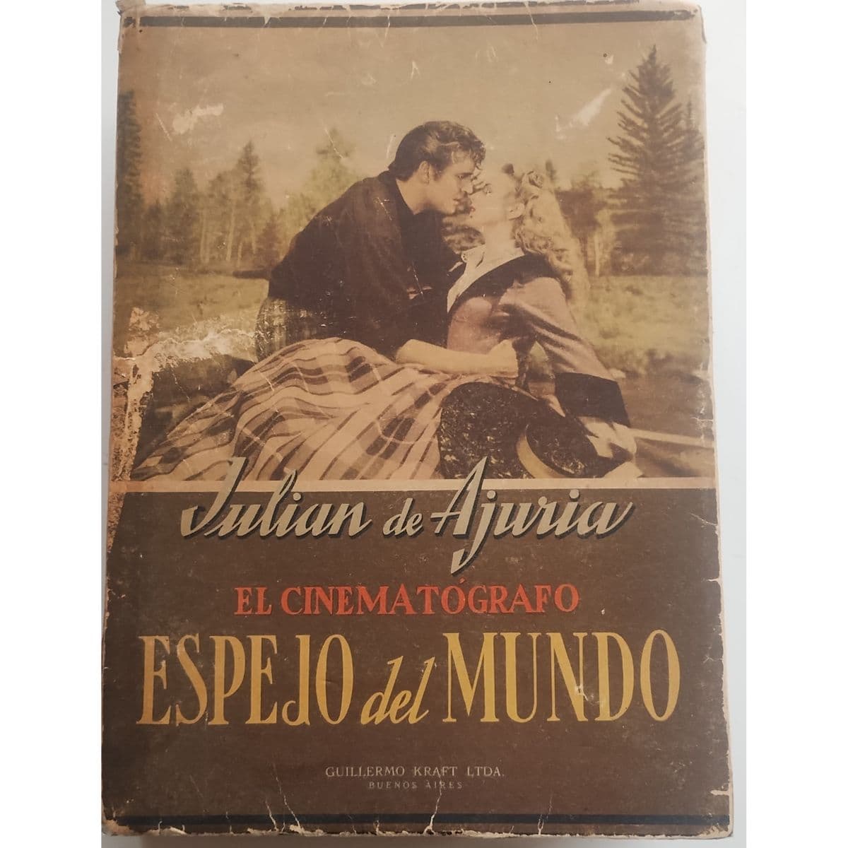 Antiguo libro de Cine, Cinematógrafo espejo del mundo — Julián de Ajuria , libro usado