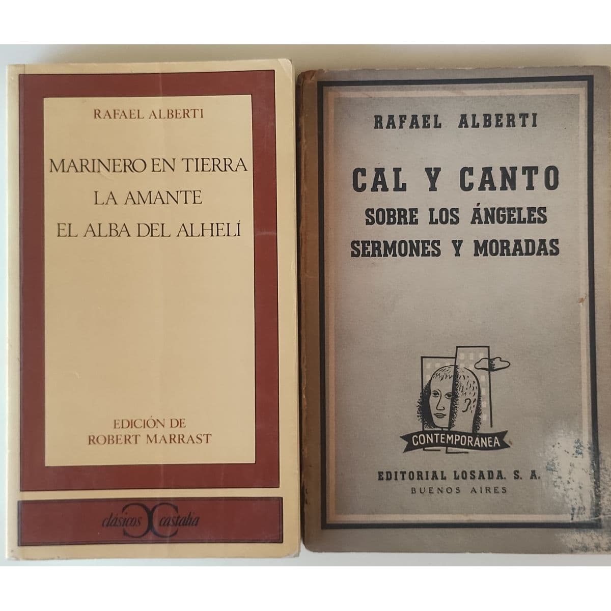 Dos libros de Rafael Alberti — Rafael Alberti , libro usado