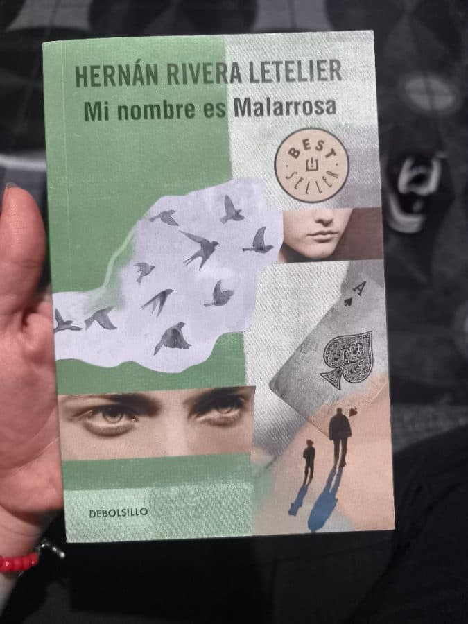 Mi nombre es Malarrosa — Hernán Rivera Letelier, libro usado