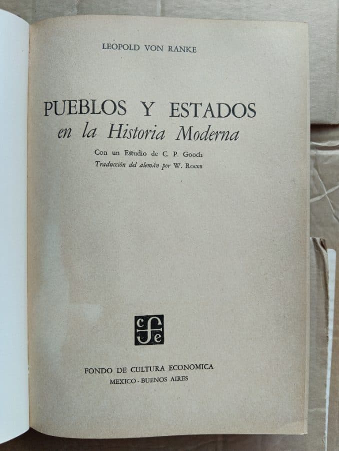Pueblos y Estados en la Historia Moderna