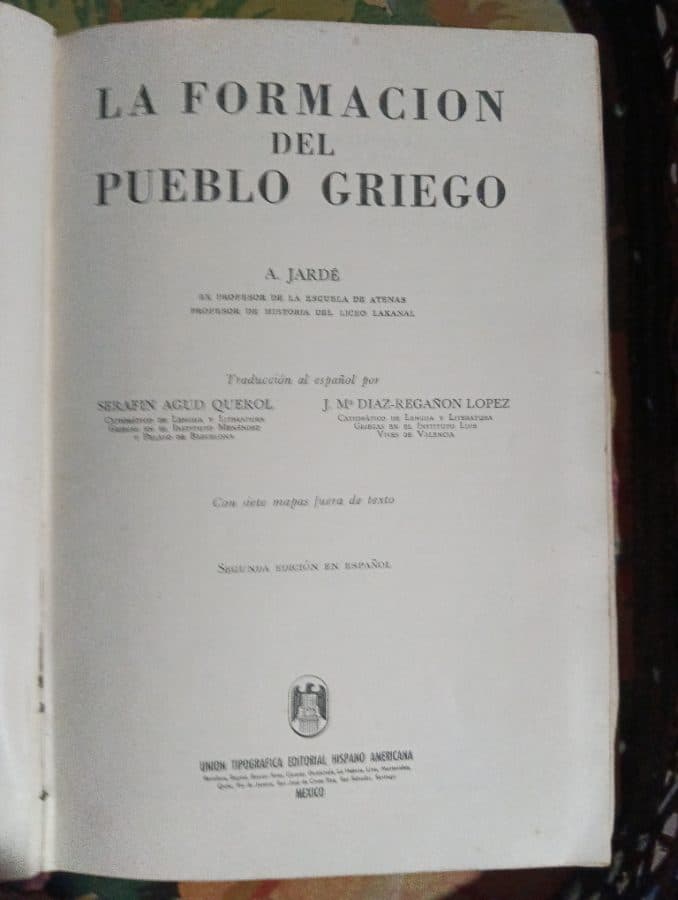 La Formación del Pueblo Griego