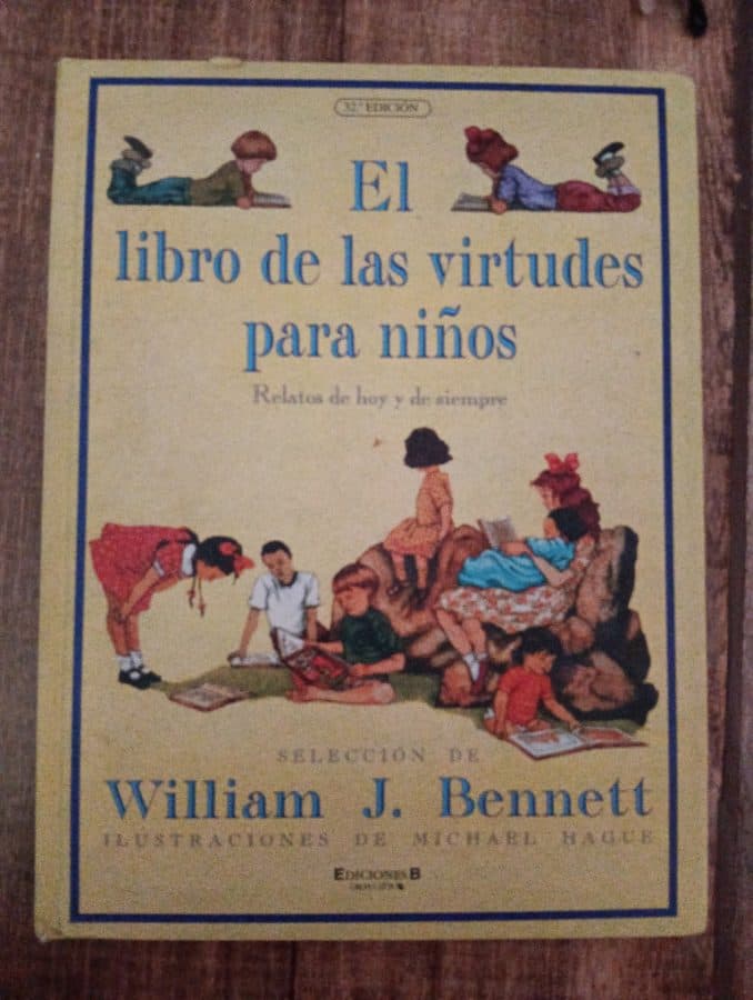 El libro de las virtudes para niños: Relatos de hoy y de siempre — William J. Bennett, libro usado