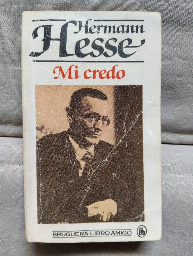 Mi credo — Hermann Hesse, libro usado