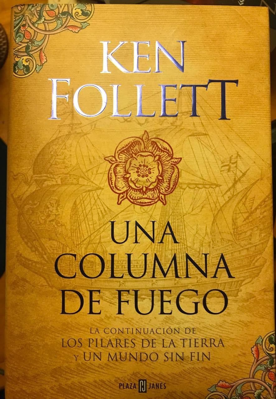 Una columna de fuego