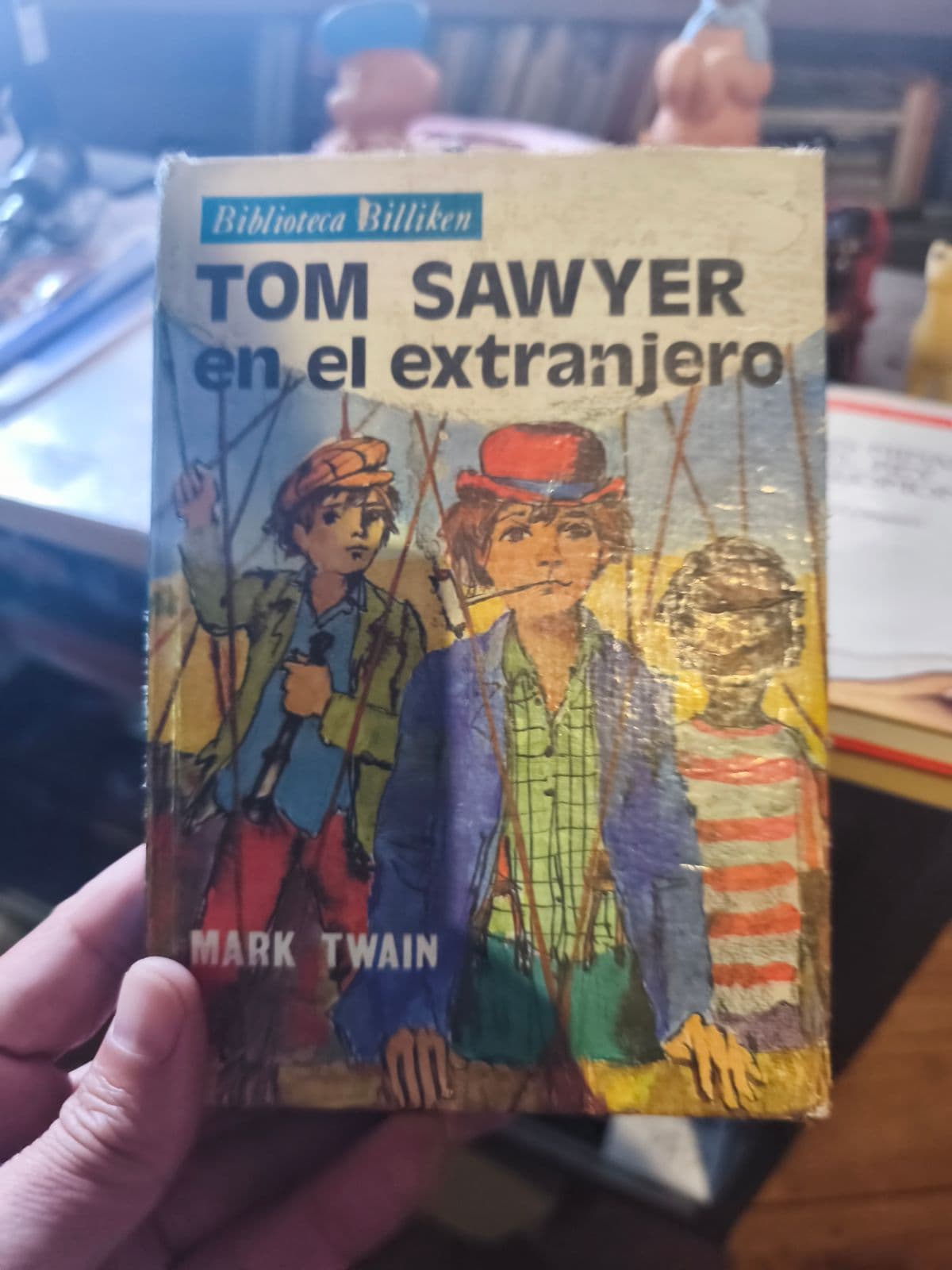 Tom Sawyer en el extranjero — Mark Twain, libro usado