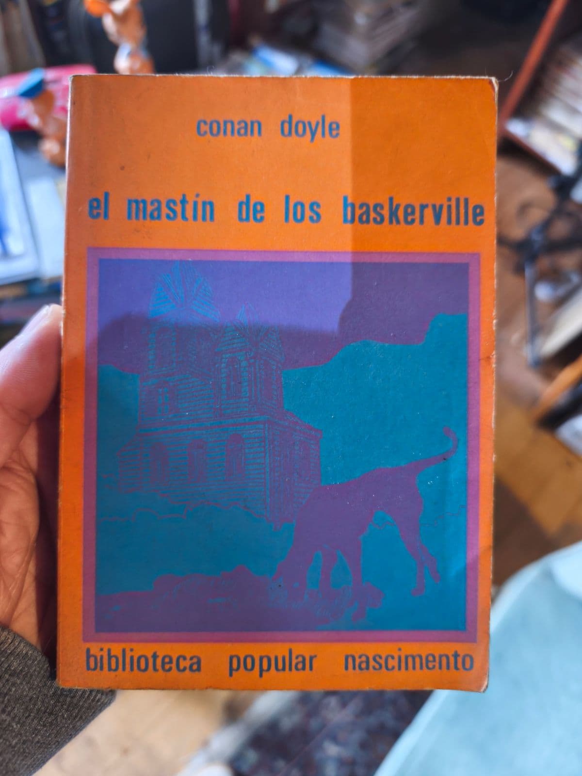 El Sabueso de los Baskerville — Arthur Conan Doyle, libro usado