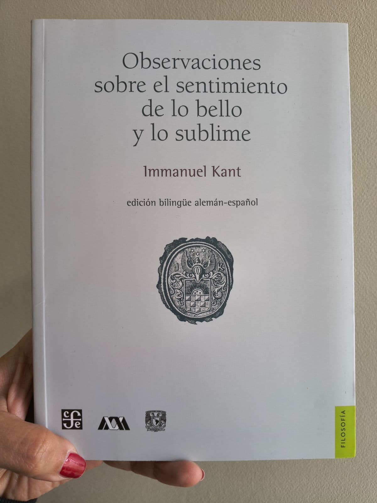 Observaciones sobre el sentimiento de lo bello y lo sublime