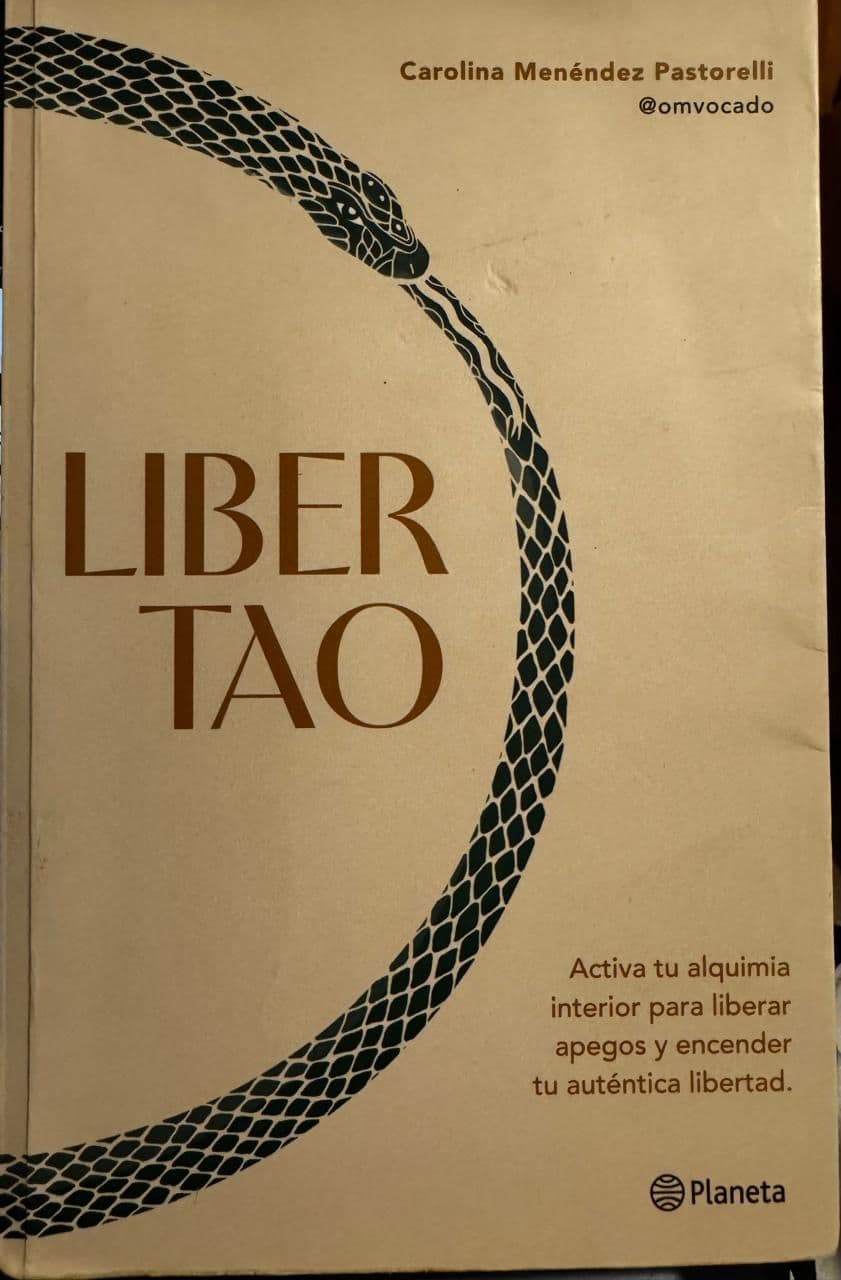 LiberTao — Carolina Menéndez, libro usado