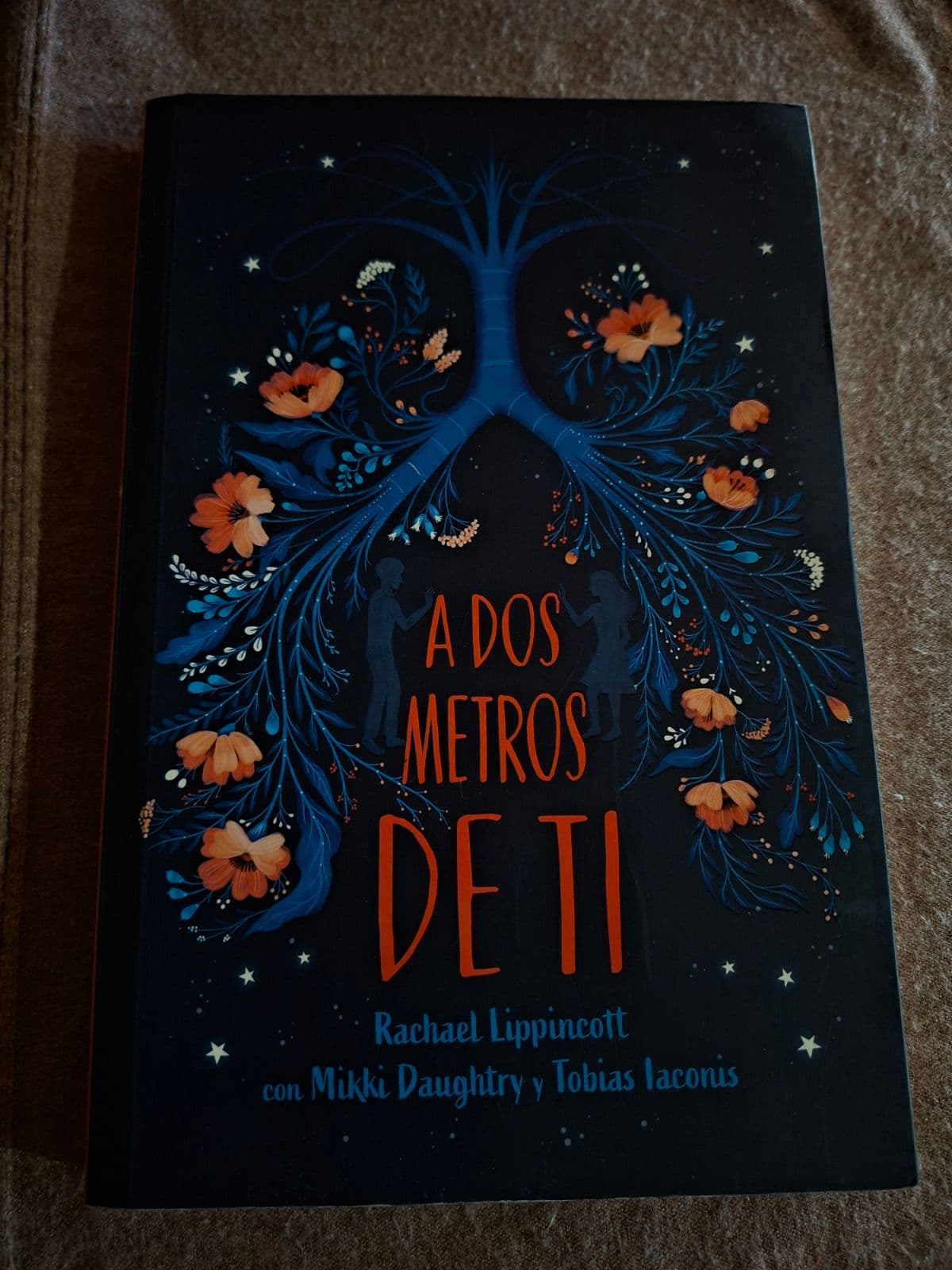 A dos metros de ti — Rachael Lippincott, Mikki Daughtry, Tobias Iaconis, libro usado