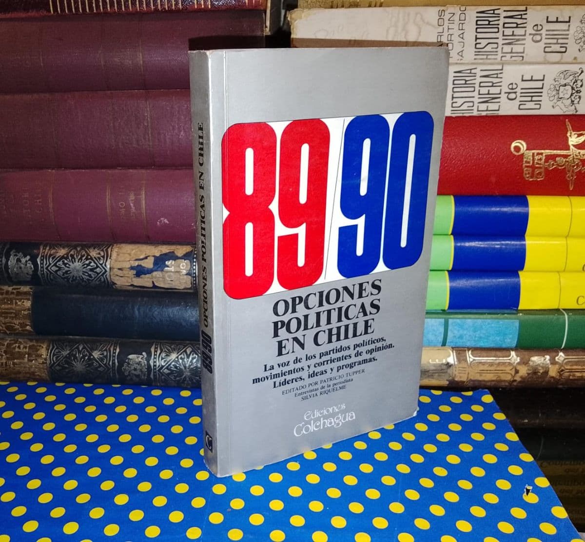 80/90 Opciones Políticas En Chile — Patricio Tupper (Editor), libro usado