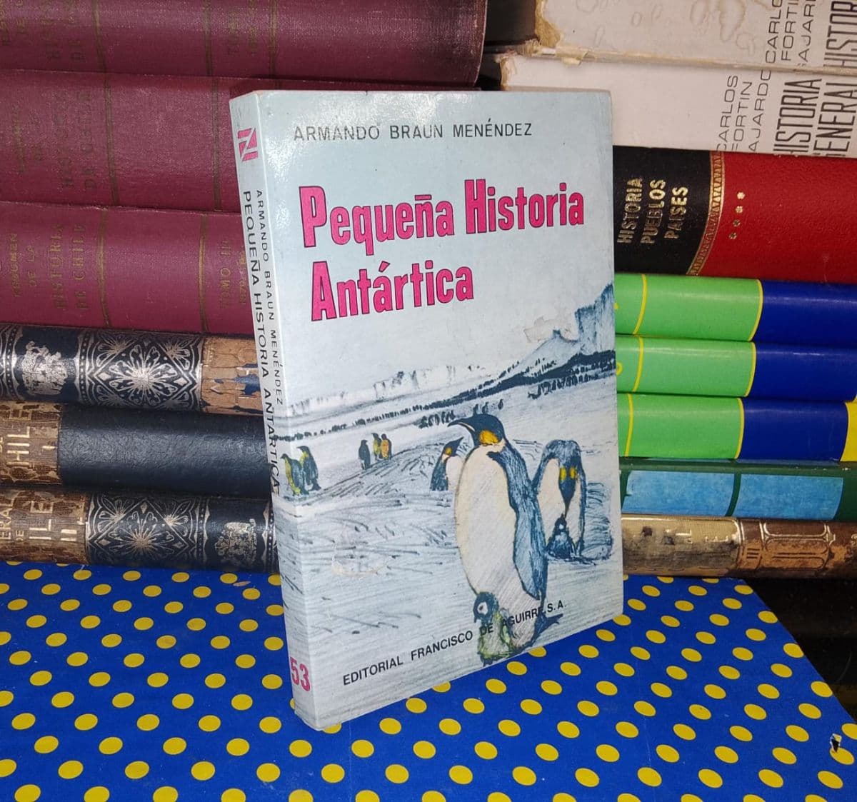 Pequeña Historia Antártica - Armando Braun Menéndez — Armando Braun Menéndez, libro usado