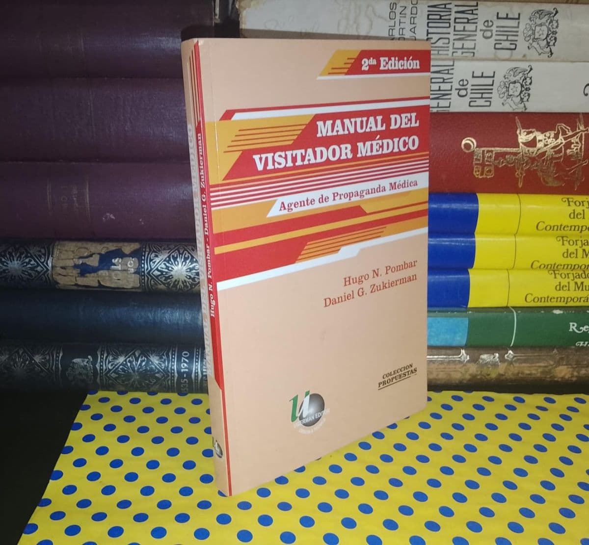 Manual Del Visitador Médico — Hugo N. Pombar, libro usado