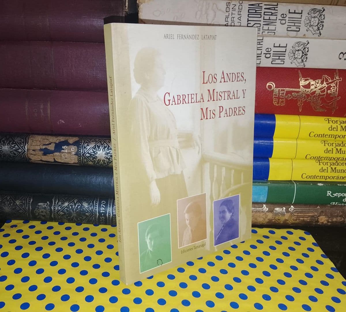 Los Andes, Gabriela Mistral Y Mis Padres — Ariel Fernández Latapiat, libro usado
