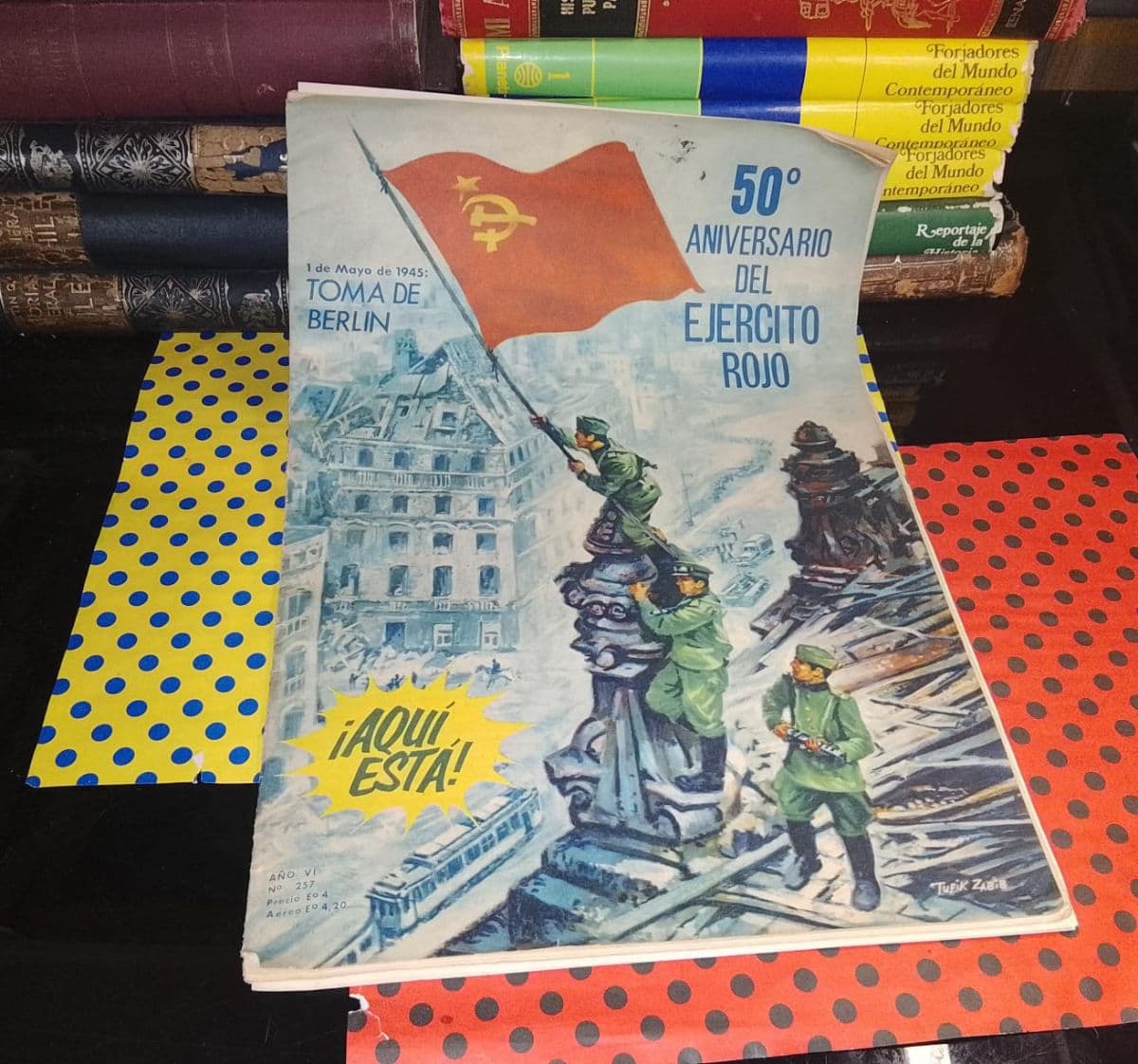 50° Aniversario Del Ejército Rojo — Revista Aquí Está, libro usado