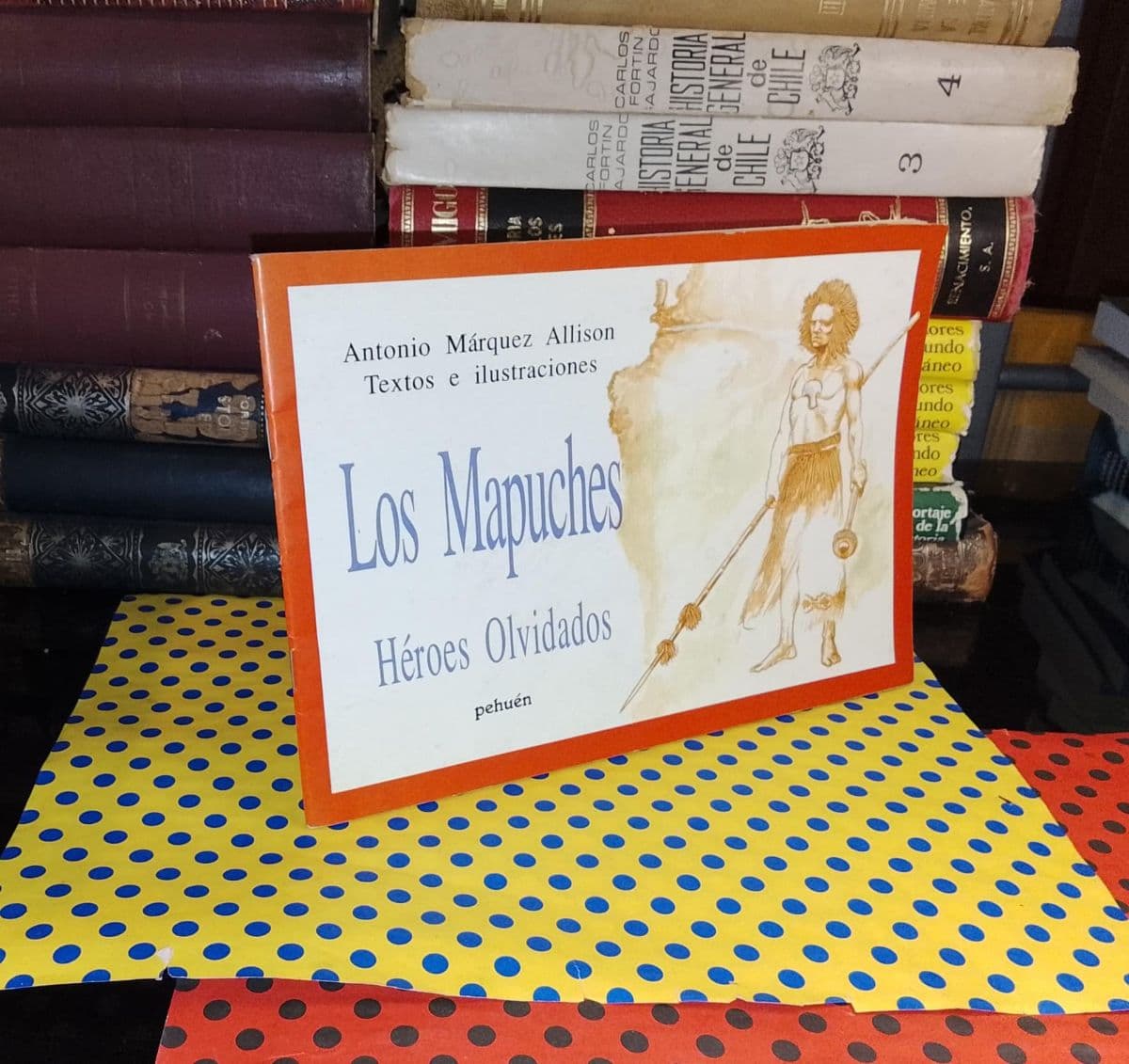 Los Mapuches - Héroes olvidados — Antonio Márquez Allison, libro usado