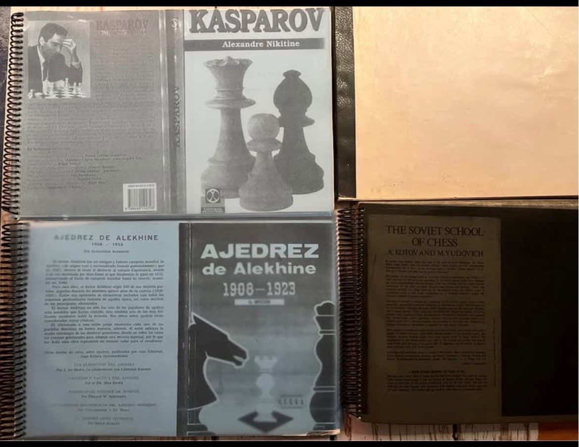 PACK AJEDREZ – 4 LIBROS — Varios, libro usado