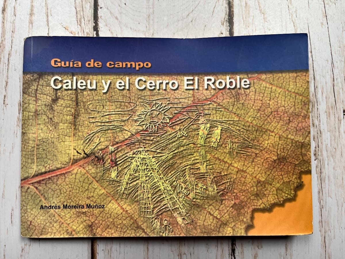 GUÍA DE CAMPO: CALEU Y EL CERRO EL ROBLE — Andrés Moreira Muñoz, libro usado
