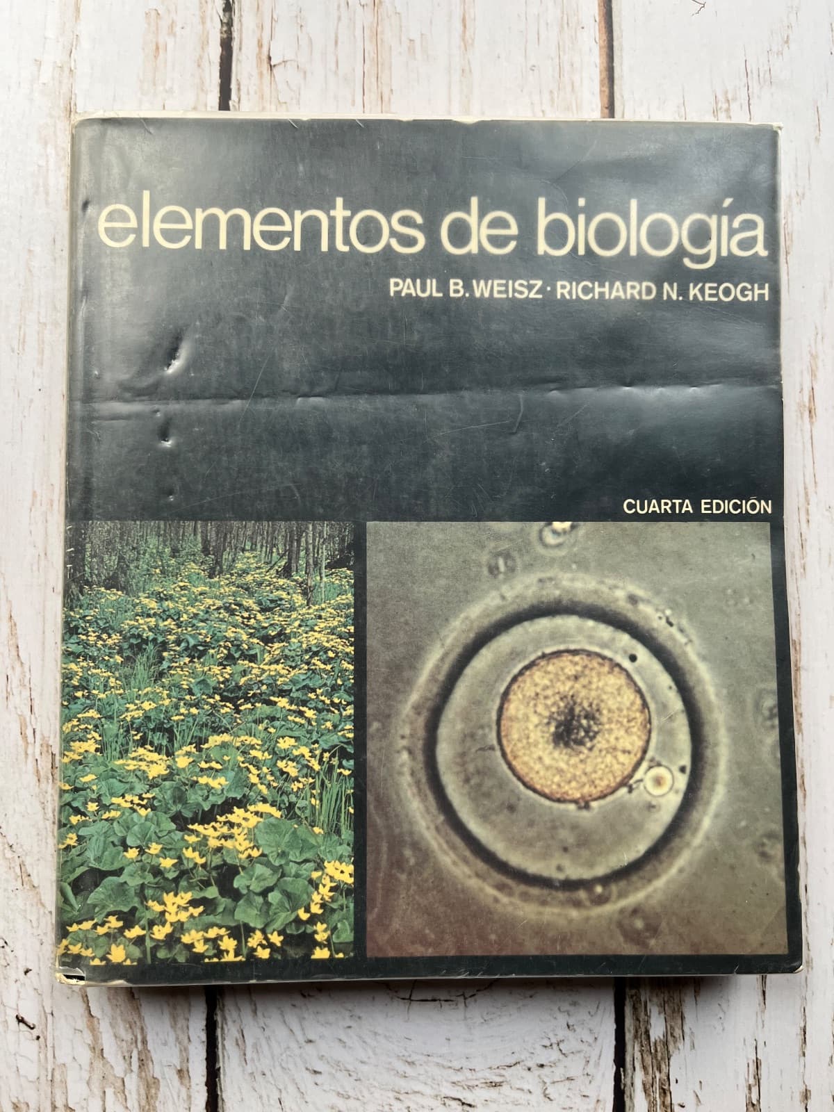 Elementos de biología — Paul B. Weisz - Richard N. keogh, libro usado