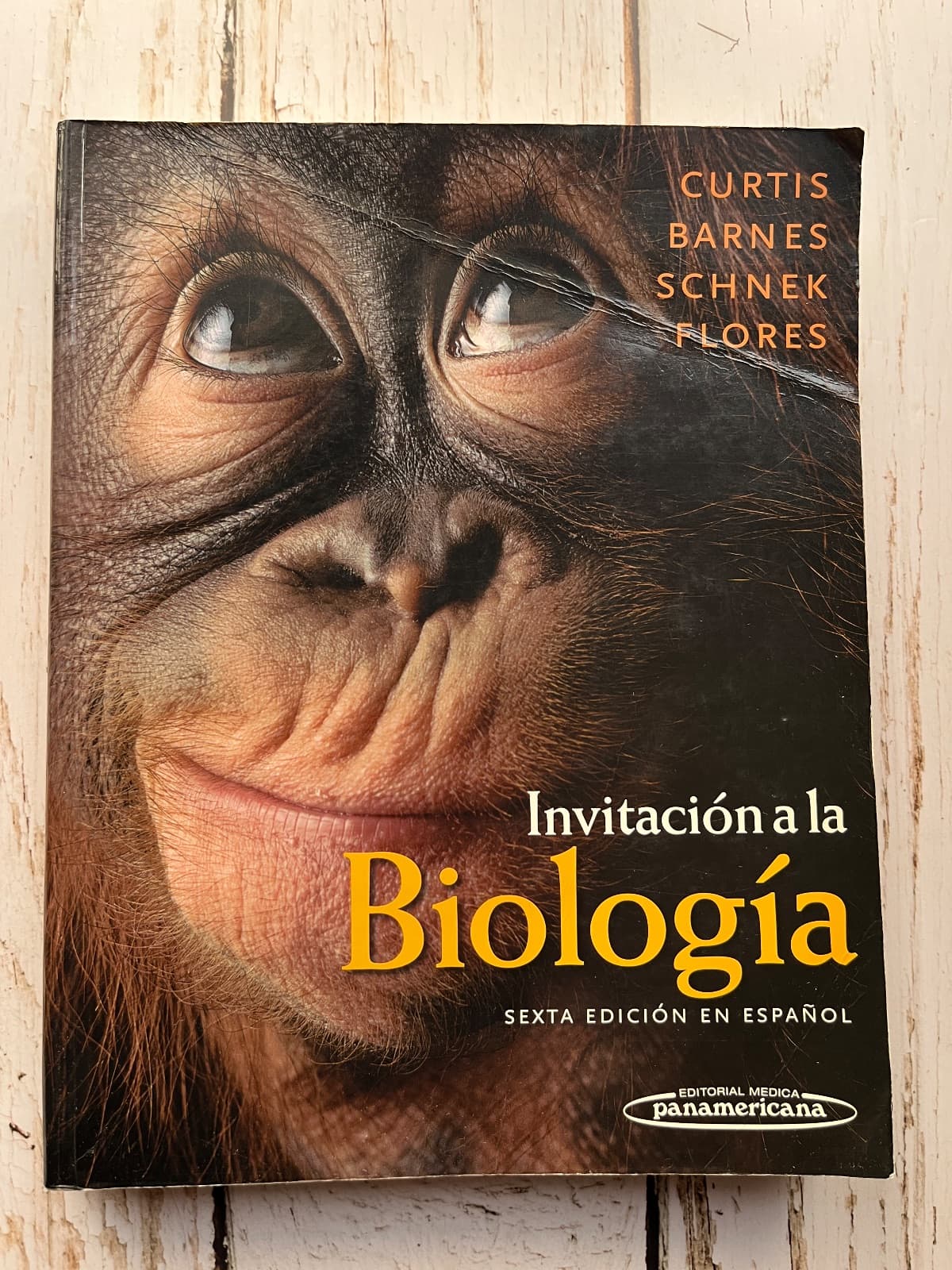 Invitación a la biología — Helena Curtis – N. Sue Barnes – Adriana Schnek – Graciela Flores, libro usado