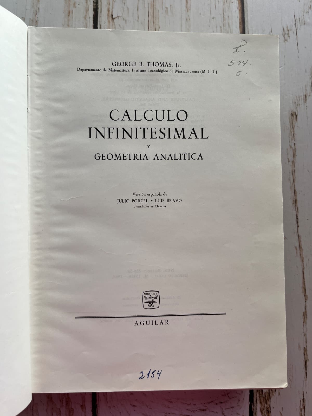CÁLCULO INFINITESIMAL Y GEOMETRÍA ANALÍTICA