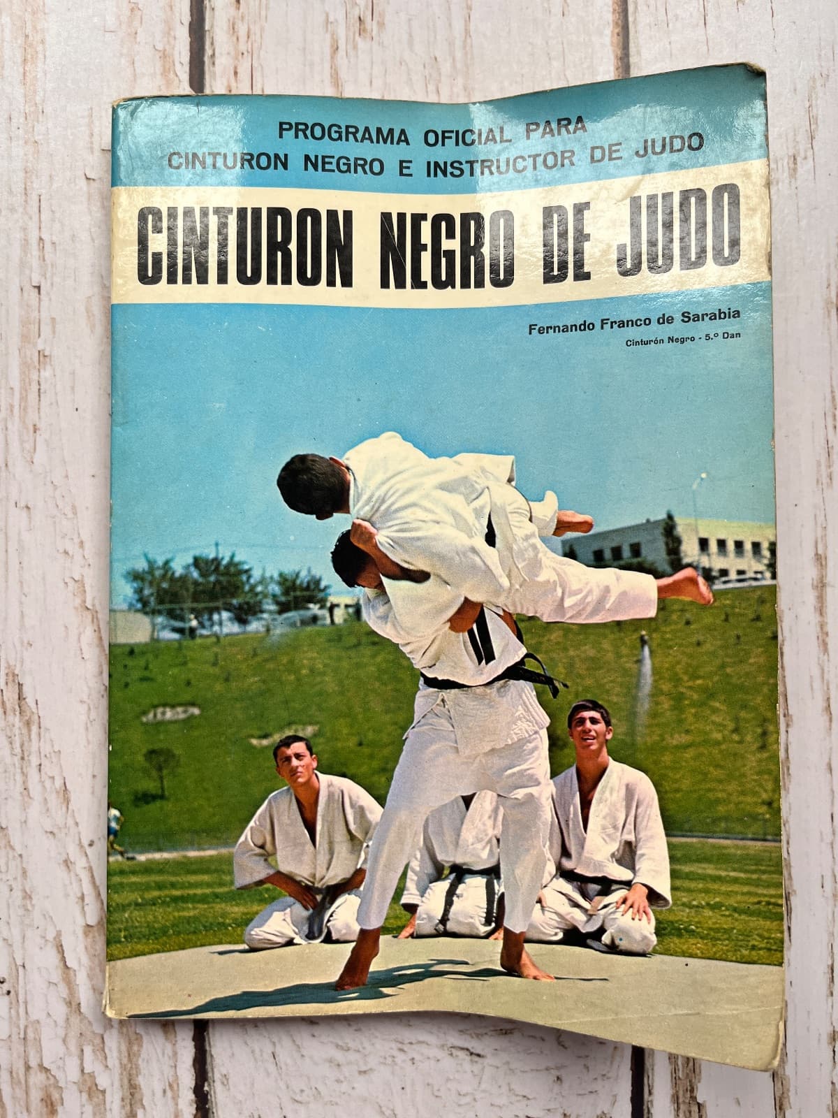 Cinturón negro de Judo — Fernando Franco de Sarabia, libro usado