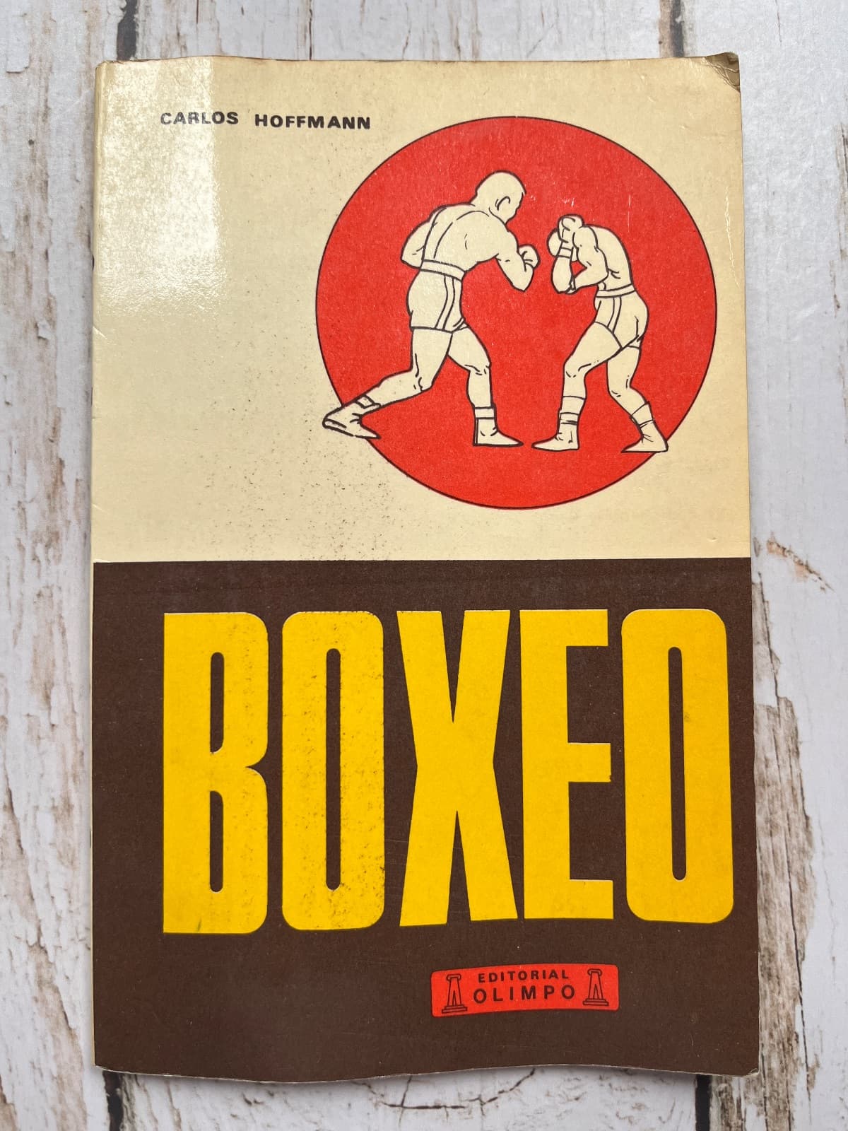 Boxeo — Carlos Hoffmann, libro usado
