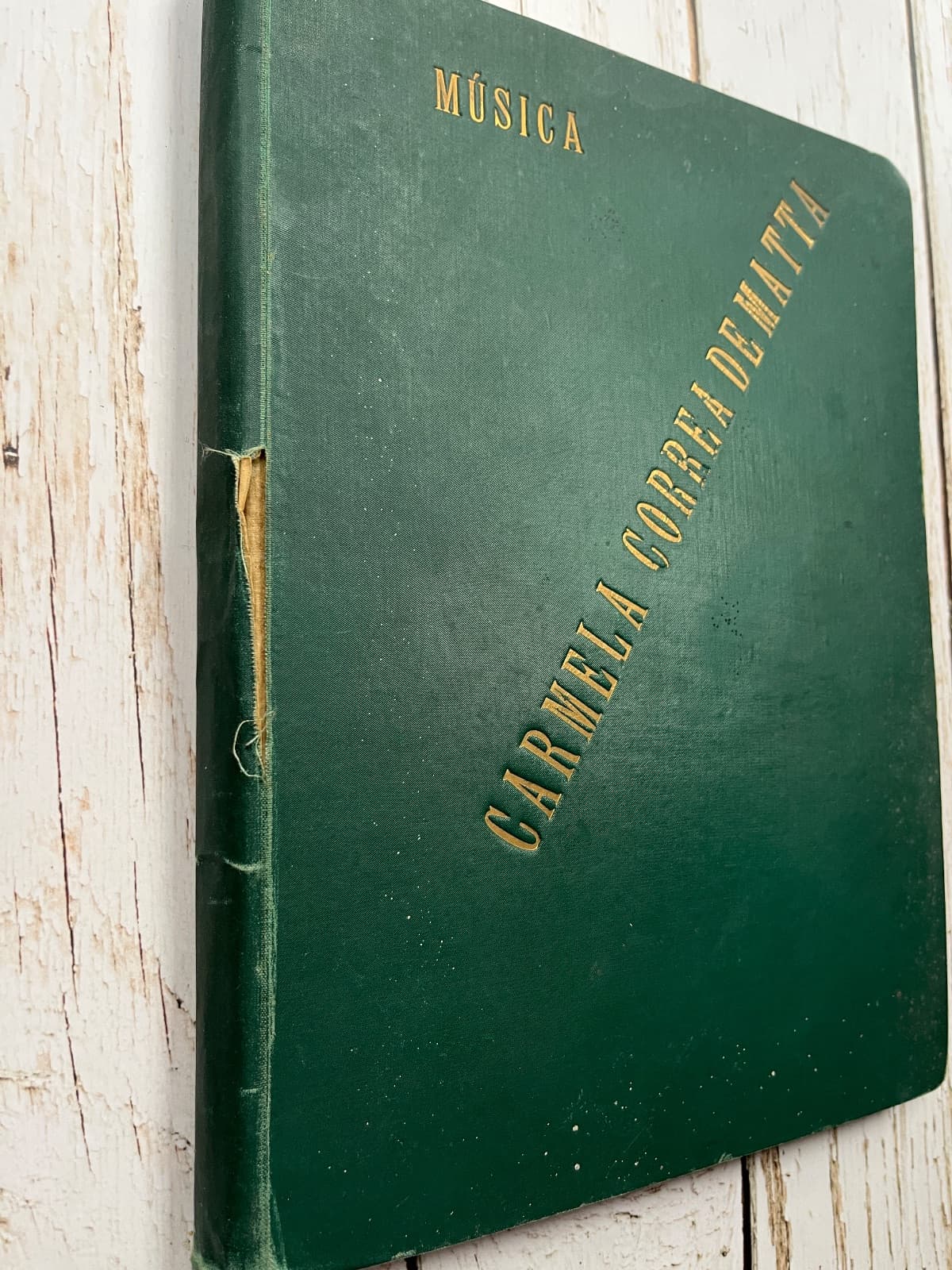 PARTITURAS DE PIANO PERTENECIENTES A CARMELA CORREA DE MATTA — Nn nn, libro usado