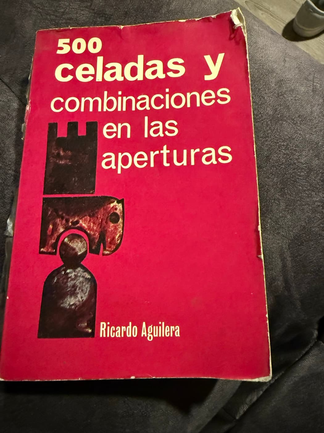 500 celadas y combinaciones en las aperturas (ajedrez) — Ricardo Aguilera, libro usado