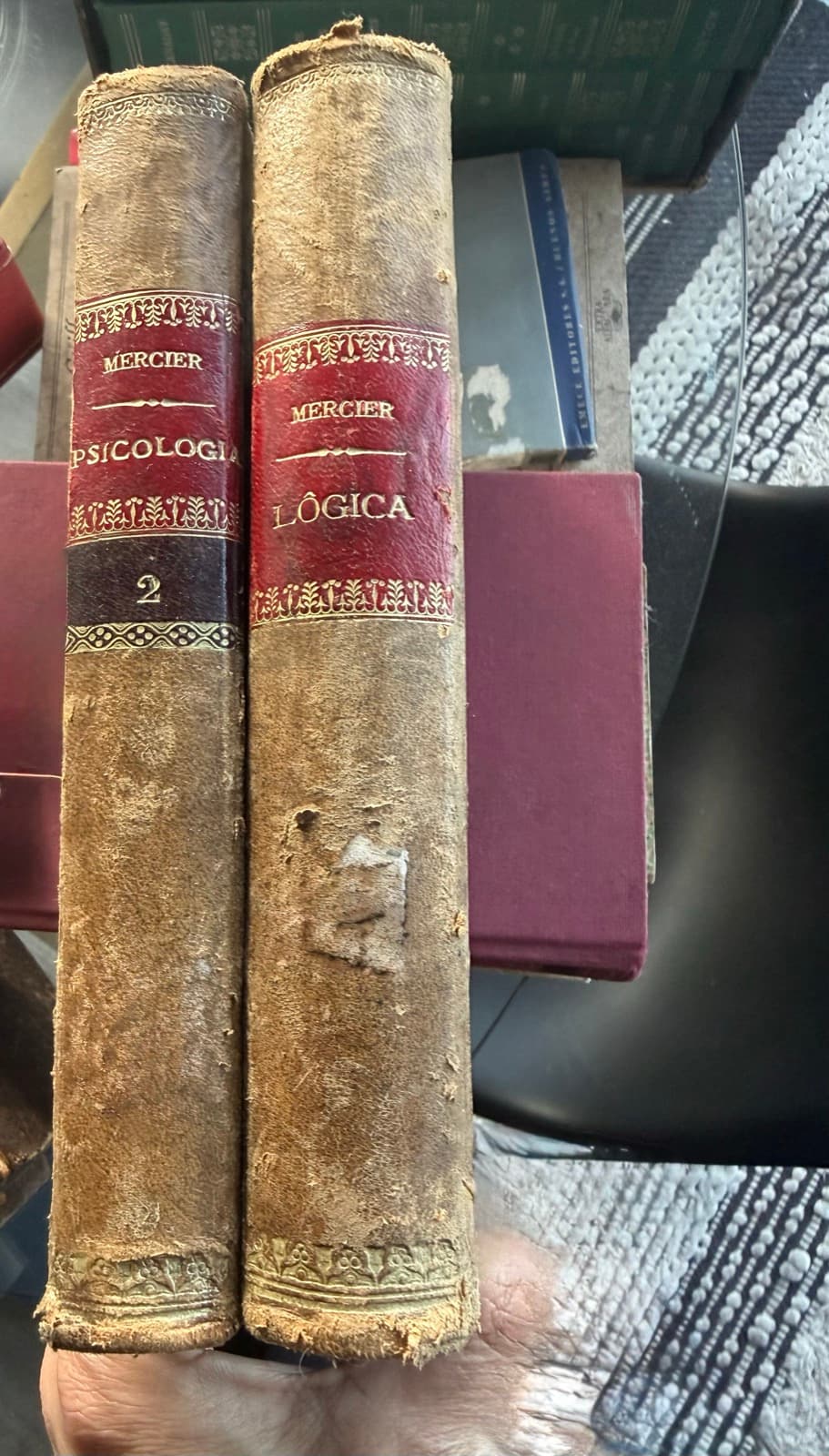 Curso de Filosofía: Lógica y Psicología II — Cardenal Mercier (La España Moderna) — Cardenal D. Mercier, libro usado