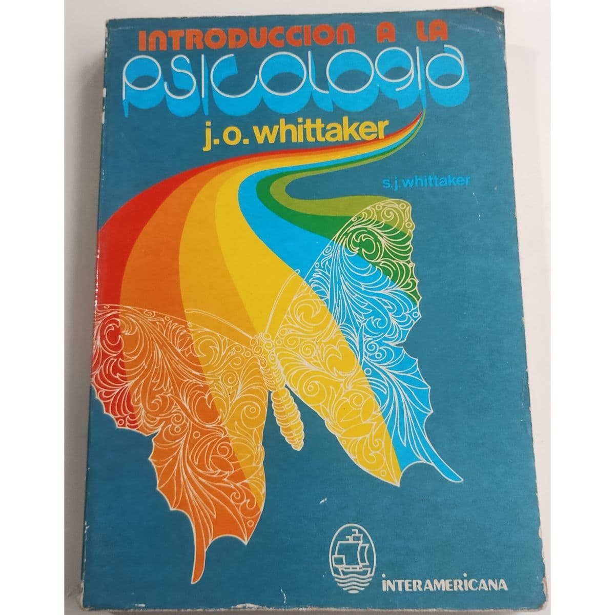 Introducción a la psicología — Whittaker , libro usado