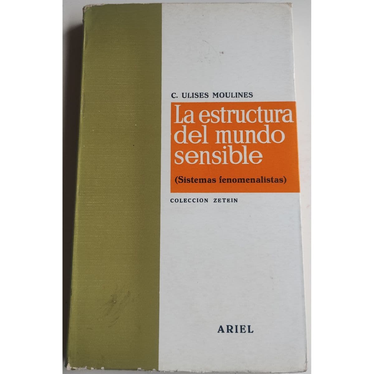 La estructura del mundo sensible