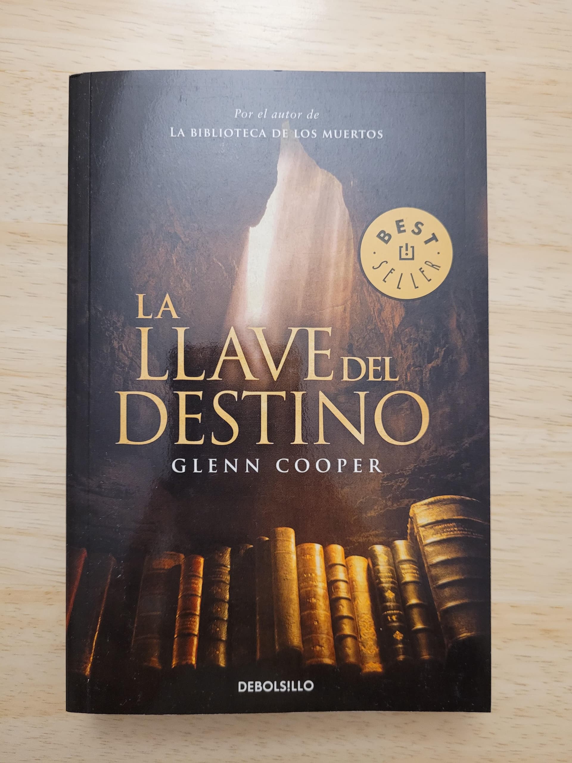La llave del destino — Glenn Cooper, libro usado