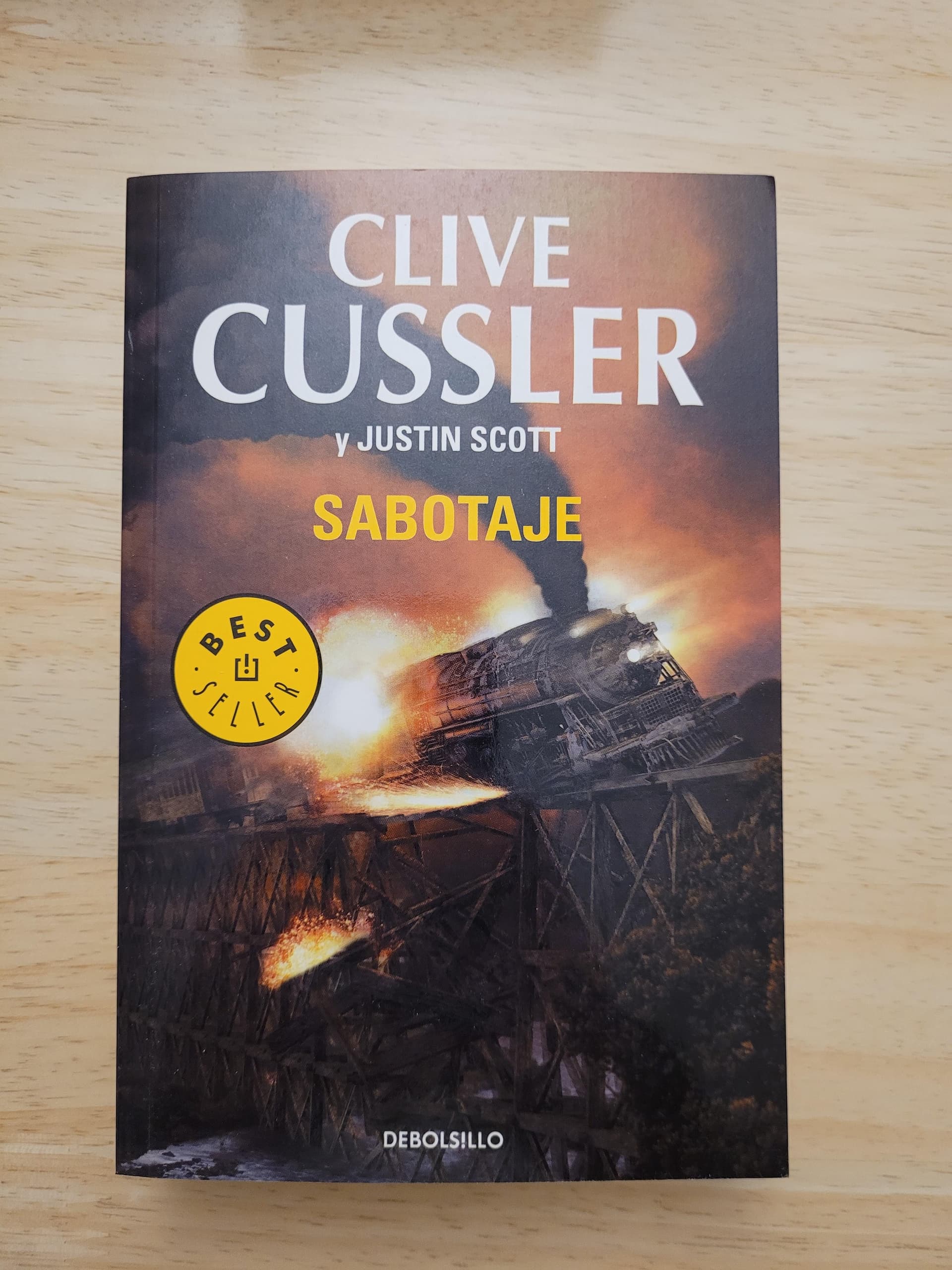 Sabotaje — Clive Cussler - Justin Scott, libro usado