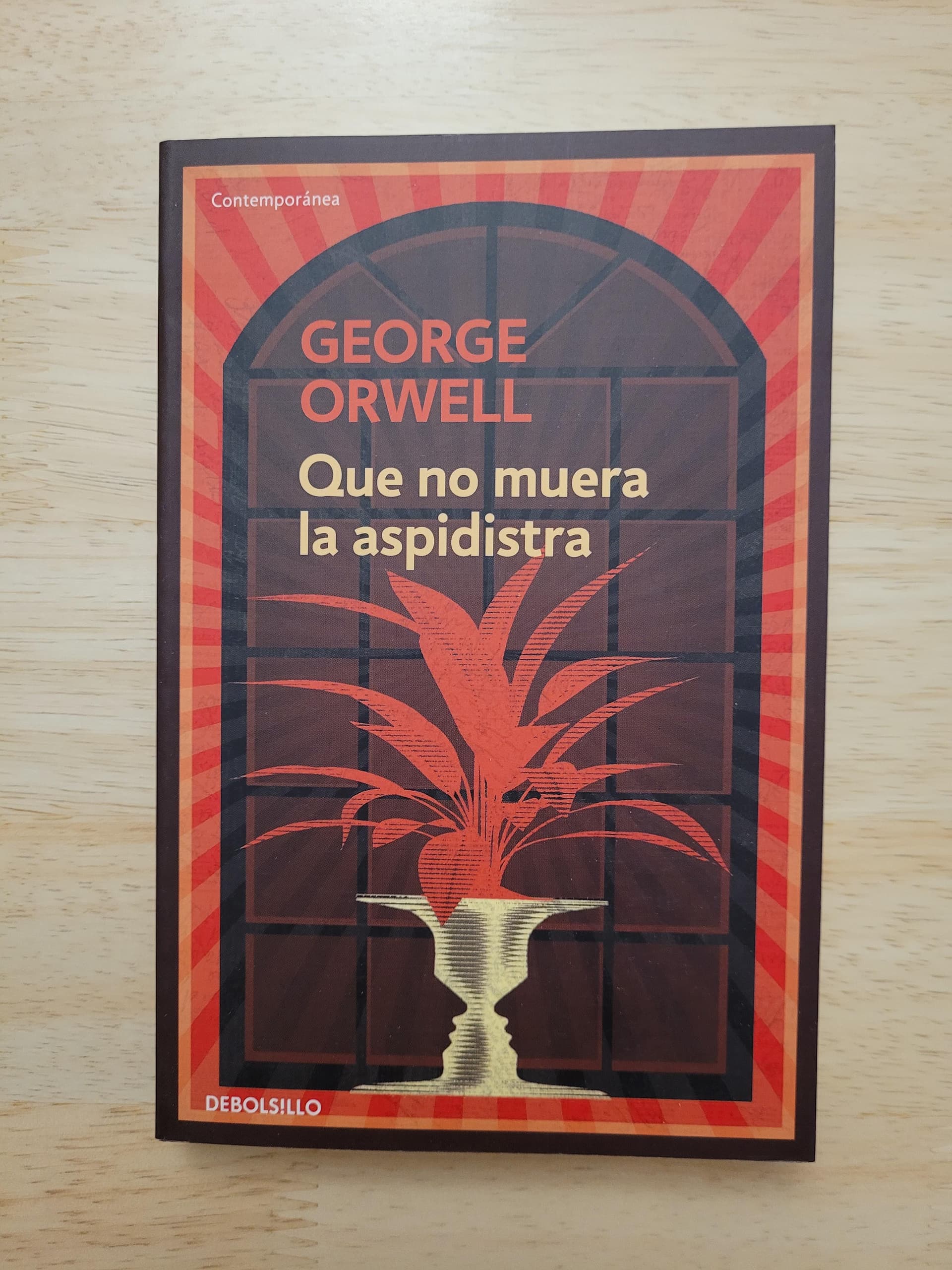 Que no muera la aspidistra — George Orwell, libro usado