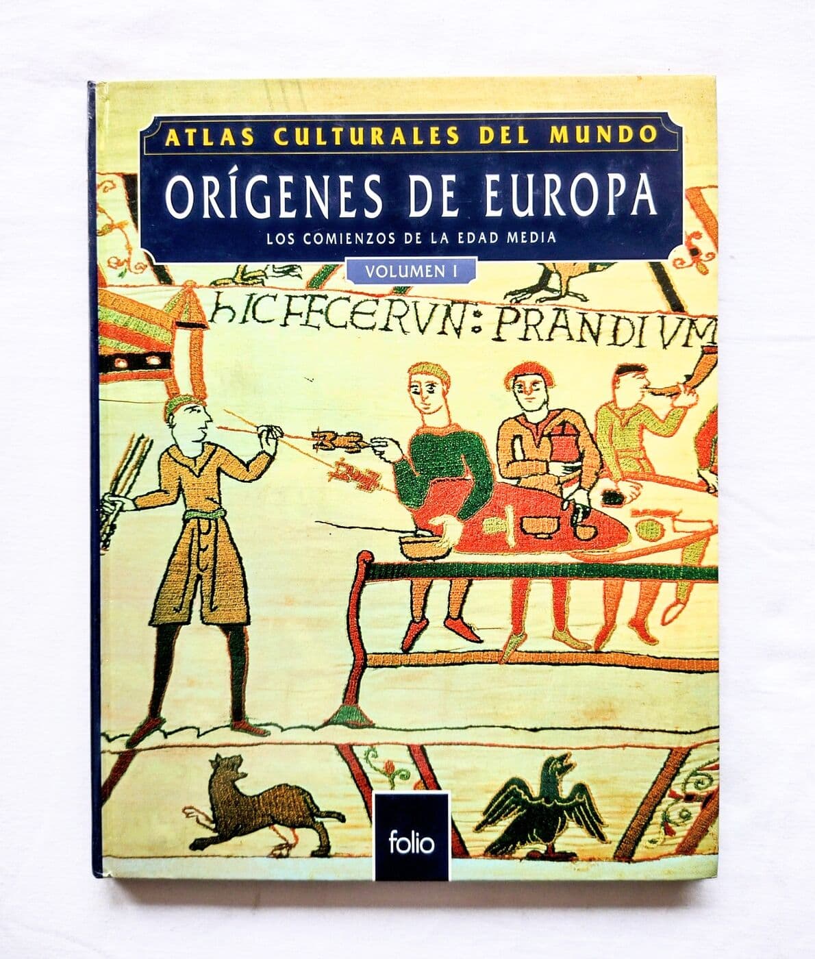 Atlas Culturales del mundo. Origenes de Europa: los comienzos de la edad media. Volumen I y II — Gerald Simons, libro usado