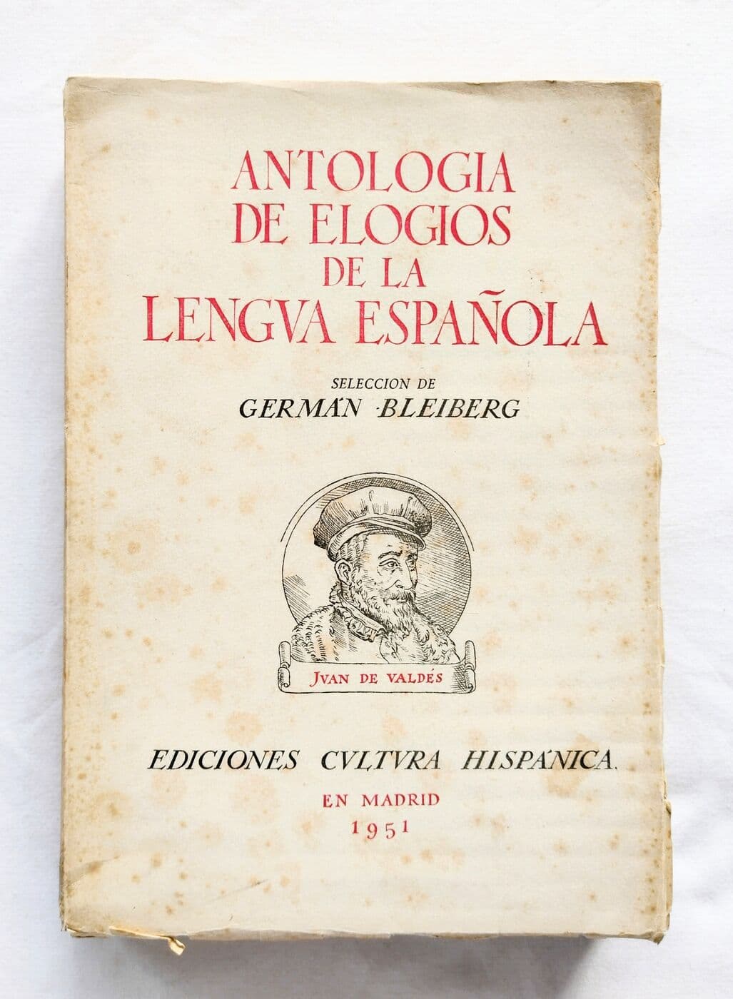 Antología de elogios de la Lengua española