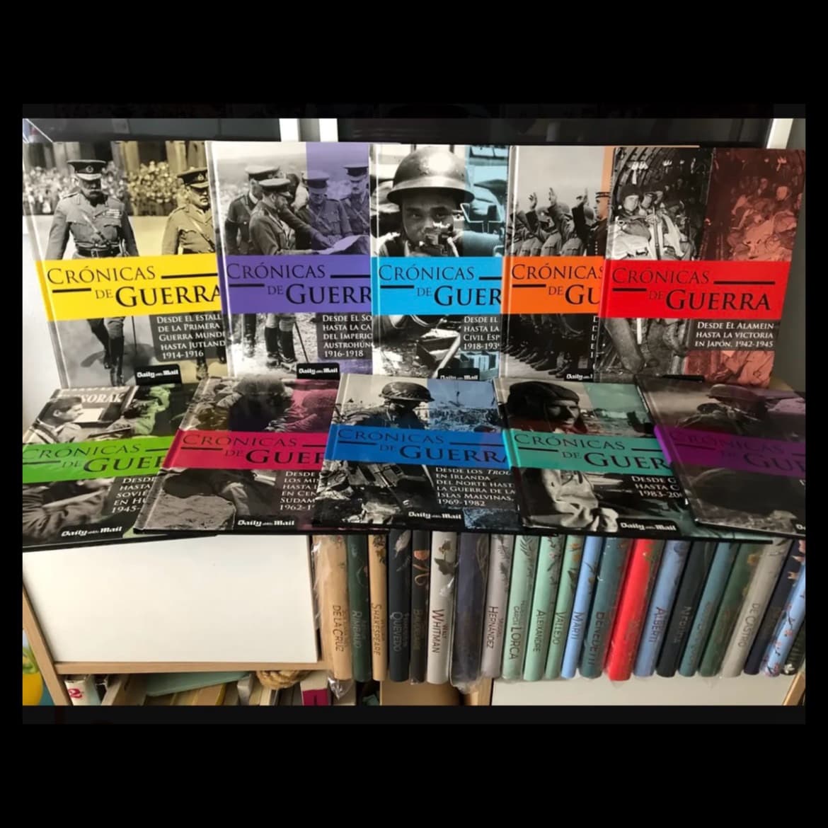 Colección completa: Crónicas de guerra – 10 tomos — Daily Mail, libro usado